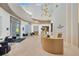 Elegant lobby area with modern decor, comfortable seating, and welcoming reception at 4831 Rosatti Rd, Wesley Chapel, FL 33543