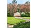 Scenic community park area with a charming white wooden bridge surrounded by lush greenery at 4872 Beach Se Dr # D, St Petersburg, FL 33705
