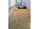 Close up of a light colored granite countertop, showcasing its unique patterns and design at 4872 Beach Se Dr # D, St Petersburg, FL 33705