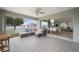 Spacious patio with seating area and seamless indoor-outdoor flow at 5193 Boyle Ter, Port Charlotte, FL 33981