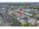 Gorgeous waterfront residence with boat dock and pool, nestled in a picturesque coastal neighborhood at 5608 Skimmer Dr, Apollo Beach, FL 33572