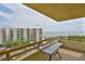 Enjoy building and ocean views from this unit's balcony at 5701 Mariner St # 701, Tampa, FL 33609