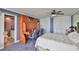 Comfortable bedroom with built-in storage and a murphy bed at 5701 Mariner St # 701, Tampa, FL 33609