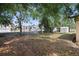 A backyard with a mix of grass and trees at 6109 16Th St, Zephyrhills, FL 33542
