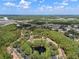Aerial view of the community and surrounding area at 8612 Hunters Key Cir, Tampa, FL 33647