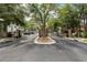 Apartment complex entrance with brick columns and a black metal gate at 8612 Hunters Key Cir, Tampa, FL 33647