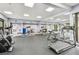 Full gym with treadmills, ellipticals and multiple workout machines at 11162 Kapok Grand Cir, Madeira Beach, FL 33708