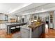 A spacious kitchen with two islands and stainless steel appliances at 136 W Davis Blvd, Tampa, FL 33606