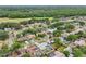 Scenic aerial view of a charming neighborhood with lush greenery and well-maintained homes at 1624 Shady Leaf Dr, Valrico, FL 33596