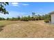 Expansive backyard featuring natural landscaping, offering privacy and a serene outdoor space at 2258 Preservation Green Ct, Sun City Center, FL 33573