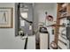 Utility room features water heater, water softener, ladder and HVAC at 2258 Preservation Green Ct, Sun City Center, FL 33573
