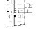 Upstairs floor plan including primary bedroom, bathrooms, laundry room, sitting room, and walk-in closets at 3611 W Royal Palm Cir, Tampa, FL 33629