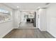 Open-concept space seamlessly integrates the living and kitchen areas, enhancing the home's flow at 6436 2Nd S Ave, St Petersburg, FL 33707