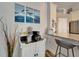Breakfast bar with a coffee and snack station at 743 Kingston Ct, Apollo Beach, FL 33572