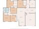 Detailed floor plan showing layout of rooms and dimensions at 916 Shangri La Dr, Seffner, FL 33584