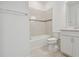 Bathroom with a combined tub and shower and a single sink vanity at 9474 Shorebird Ct, Parrish, FL 34219
