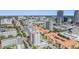 Sweeping aerial view of the neighborhood featuring modern architecture and lush landscaping at 199 Dali Blvd # 403, St Petersburg, FL 33701