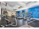 Well-appointed fitness center with treadmills, ellipticals, weights, and fitness equipment at 199 Dali Blvd # 403, St Petersburg, FL 33701