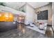 Grand lobby with modern decor, high ceilings, contemporary lighting, and comfortable seating areas at 199 Dali Blvd # 403, St Petersburg, FL 33701