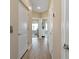 Open hallway featuring access to the bedrooms and other rooms in the home at 4139 Rocky Shores Dr, Tampa, FL 33634