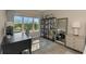 Home office space with a large window offering natural light and views at 4139 Rocky Shores Dr, Tampa, FL 33634