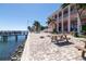 Enjoy beautiful community perks like the waterfront patio and dock access at 5075 Starfish Se Dr # A, St Petersburg, FL 33705