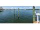 Water view from a private dock at 5075 Starfish Se Dr # A, St Petersburg, FL 33705