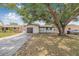 Charming single-story home featuring a well-maintained front yard and mature tree providing ample shade at 5734 20Th N Ave, St Petersburg, FL 33710