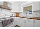 Updated kitchen boasts stainless steel appliances, white cabinets, and modern fixtures at 5734 20Th N Ave, St Petersburg, FL 33710
