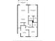 Detailed floor plan showcases layout, dimensions, and room names of the property at 5920 80Th N St # 103, St Petersburg, FL 33709