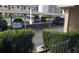 Assigned covered parking spot with well maintained landscaping at 5967 Terrace Park N Dr # 101, St Petersburg, FL 33709