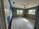 Bedroom offers a view of the neighborhood through its windows and is ready for remodeling at 6710 Hibiscus S Ave, South Pasadena, FL 33707
