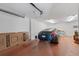 Spacious two car garage provides ample space for vehicles and storage at 745 Pinellas Bayway S # 206, St Petersburg, FL 33715