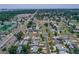 Beautiful aerial view of the neighborhood and home, with easy access to local amenities and the coast at 7851 120Th St, Seminole, FL 33772
