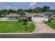 Charming single-story home featuring a well-maintained lawn, a cozy entrance and an attached garage at 7851 120Th St, Seminole, FL 33772