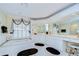 Bright bathroom with a soaking tub, dual vanities, and elegant fixtures at 124 Barrington Dr, Brandon, FL 33511