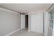 Neutral bedroom with a closet, ample light, and fresh paint, offering a blank canvas for customization at 2616 47Th N Ave, St Petersburg, FL 33714