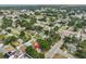 Aerial view of the property in a neighborhood setting, marked with a pin for easy identification of location at 3915 W Leila Ave, Tampa, FL 33616