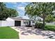 Charming single-story home with a well-maintained lawn, mature tree, and a one-car garage at 5698 26Th N Ave, St Petersburg, FL 33710
