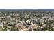 Aerial view of a vibrant neighborhood with tree-lined streets and well-spaced homes, near downtown at 5698 26Th N Ave, St Petersburg, FL 33710