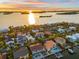 Gorgeous waterfront homes with pools, docks, and lush tropical landscaping offer the best of coastal living at 5964 Bayview S Cir, St Petersburg, FL 33707
