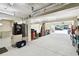 This spacious garage is mostly open with lots of available space at 616 2Nd St, Indian Rocks Beach, FL 33785