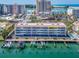 Identified waterfront condo building offering scenic views and convenient access to water activities at 640 Bayway Blvd # 302, Clearwater Beach, FL 33767