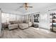 Cozy living room featuring comfortable seating, stylish decor, and plenty of natural light at 7201 5Th N Ave, St Petersburg, FL 33710