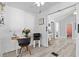 Cozy office space featuring a modern desk, stylish decor, and natural light, ideal for remote work at 7201 5Th N Ave, St Petersburg, FL 33710
