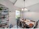 Cozy dining room with natural light at 815 Sandy Trail Pl, Brandon, FL 33511