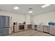 A kitchenette featuring stainless steel appliances, sleek cabinets, and ample counter space at 920 N Osceola Ave # 301, Clearwater, FL 33755