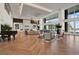 Elegant lobby featuring contemporary decor, large windows, and a piano at 920 N Osceola Ave # 301, Clearwater, FL 33755
