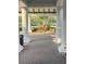 View from pavilion columns featuring brick floor and center garden at 1142 Sweet Jasmine Dr, Trinity, FL 34655
