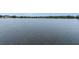 Expansive view of the pristine lake reflecting the sky, adding to the property's appeal at 13533 Bay Lake Ln, Tampa, FL 33618